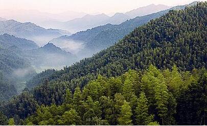 宜春宜丰县山川环绕