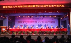 赣南师范大学高等学历继续教育2019届毕业典礼